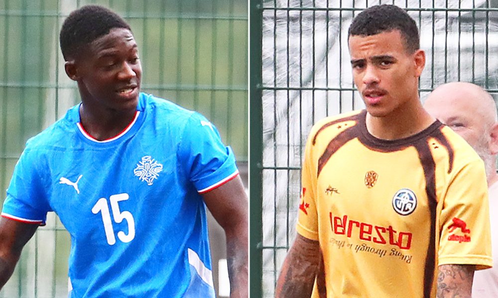 Mason Greenwood reunites with two ex-Man Utd team-mates in Manchester