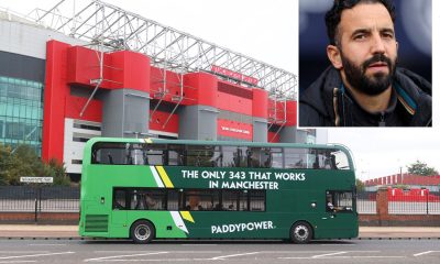 Amorim brutally trolled by Paddy Power bus that's the 'only 343 that works'