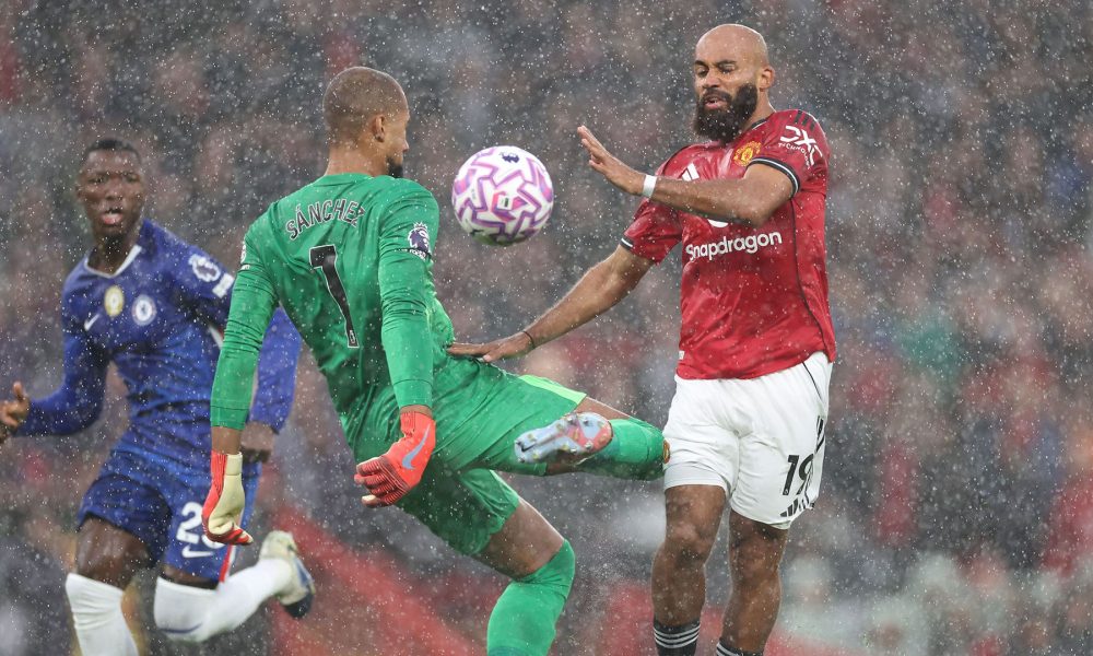 Robert Sanchez breaks silence with 21-word statement after Man Utd sending off