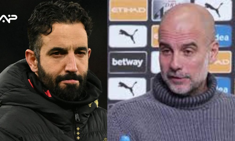 Pep Guardiola makes shock Man Utd and Arsenal claim after Ruben Amorim’s sacking