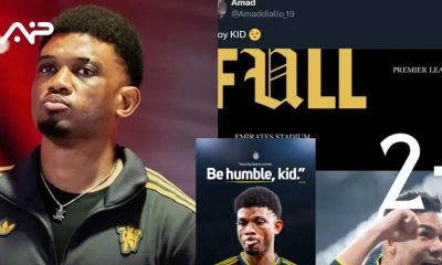 Amad Diallo brutally mocks Arsenal fan after big Premier League clash win