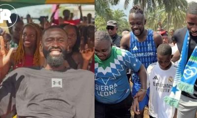 Antonio Rudiger gives back to his roots with powerful humanitarian trip to Sierra Leone