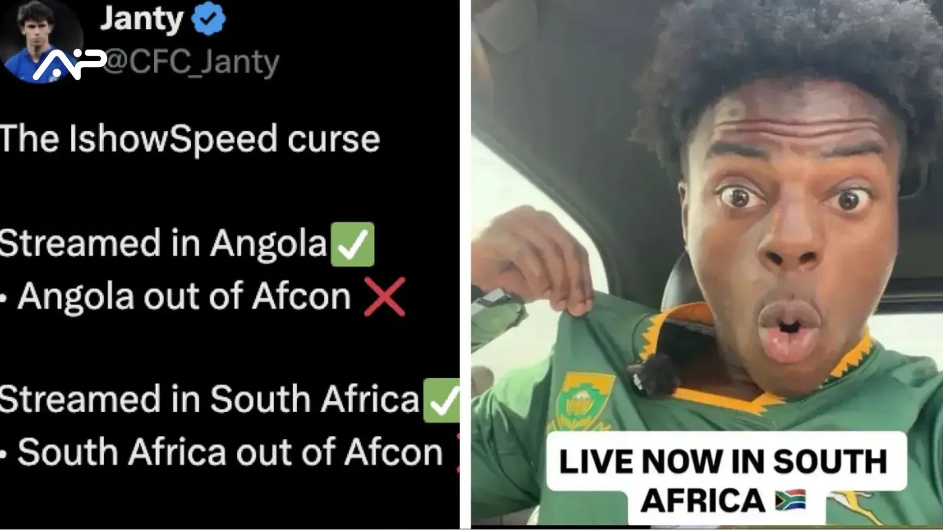 Is iShowSpeed bringing bad luck to AFCON teams? Fans spot a strange pattern