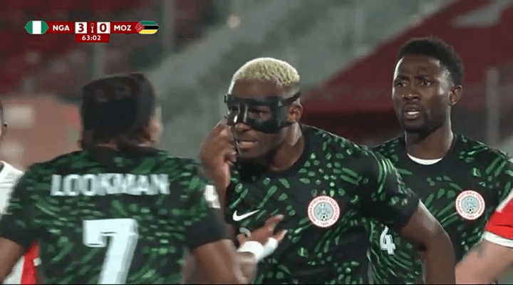 NFF releases statement on Osimhen bust-up with Lookman at AFCON