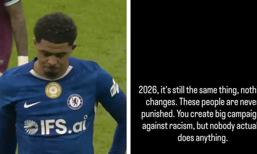 Wesley Fofana releases statement after receiving racist abuse on social media