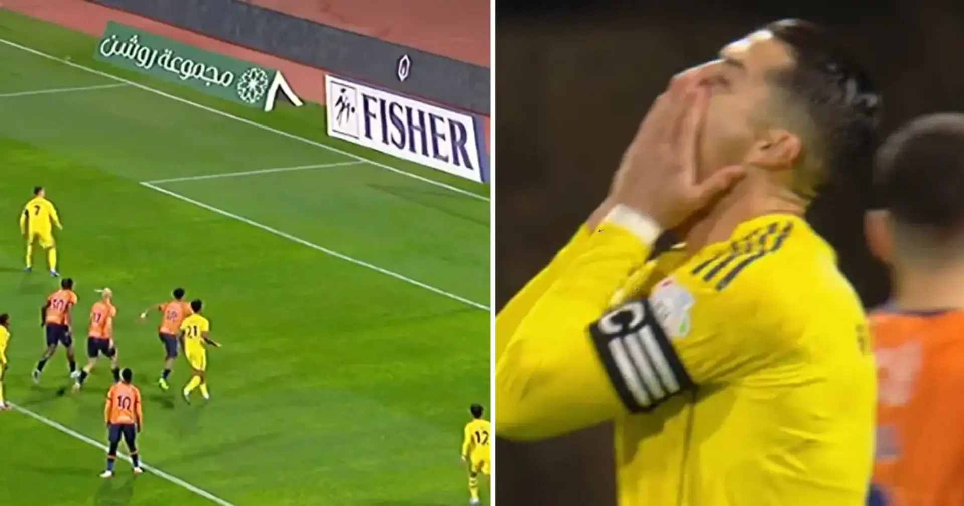 Cristiano Ronaldo does the unthinkable against Al-Fayha (VIDEO)