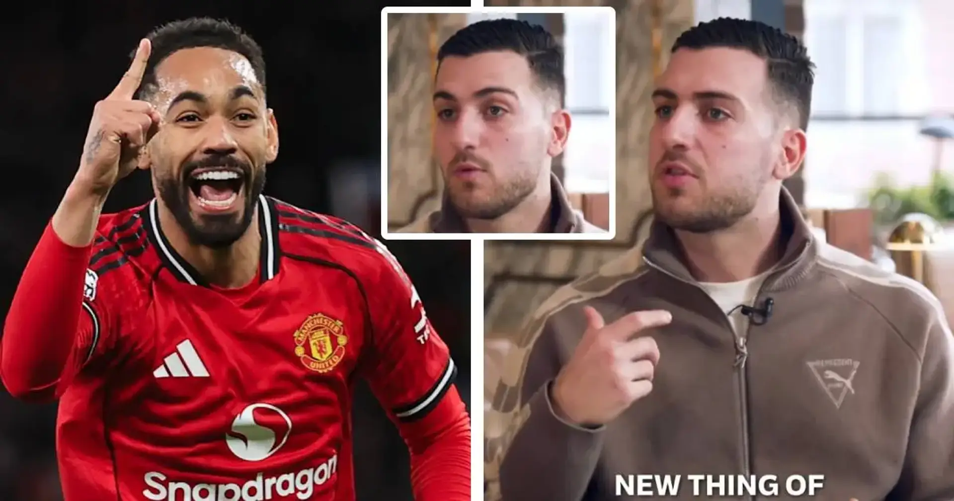 Dalot reveals Cunha's bold mindset that changed Man Utd