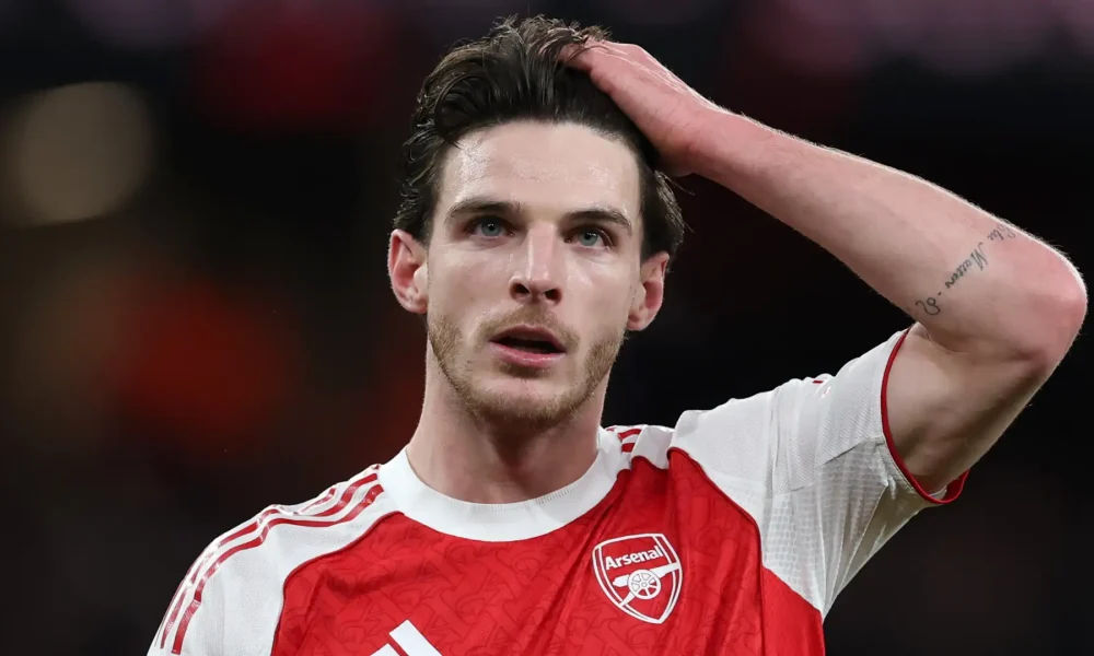 Declan Rice sends message to Arsenal fans ahead Tottenham clash