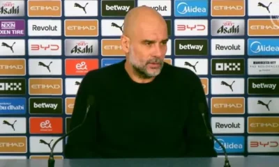 'We're not' - Guardiola sends message to Man City fans after closing gap on Arsenal
