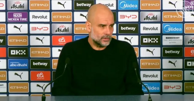 'We're not' - Guardiola sends message to Man City fans after closing gap on Arsenal