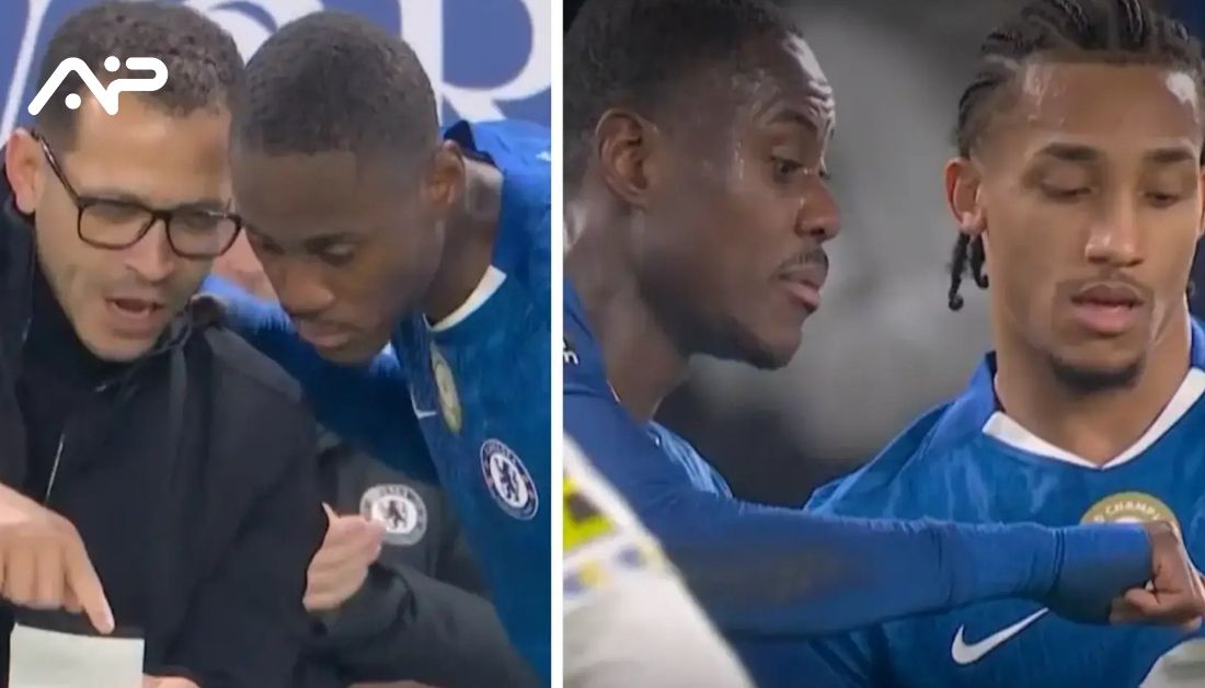 'Caught on camera' - Rosenior sends a tactical note to Pedro via Chalobah right before the opener vs Leeds