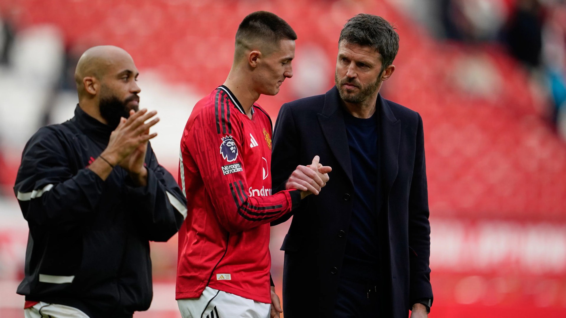 What Michael Carrick told Man Utd players in half-time team talk vs Crystal Palace