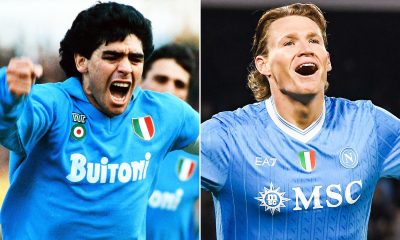 ‘Diego was God, Scott is Jesus’ – Maradona’s son makes bizarre claim about ex-Man Utd star after Serie A heroics