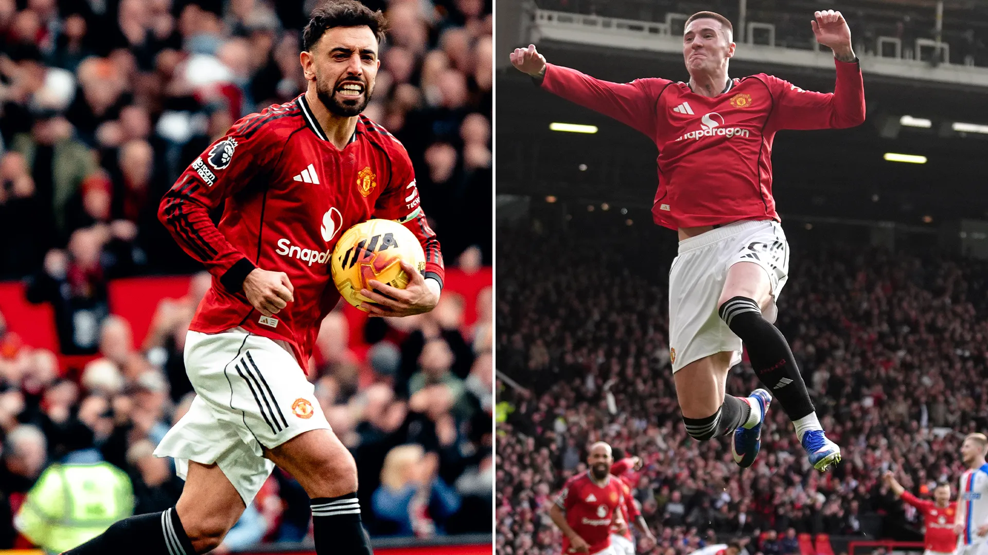 Oliver Glasner slams referee over decision that handed Man Utd the win