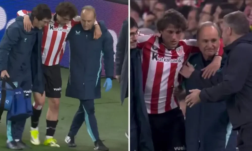 Hansi Flick’s kind gesture towards injured Athletic Club player - caught on camera