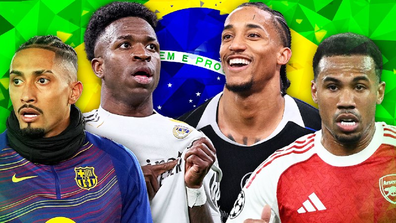 Top ten most valuable Brazilian footballers revealed with TWO Chelsea stars worth more than Vinicius Jr