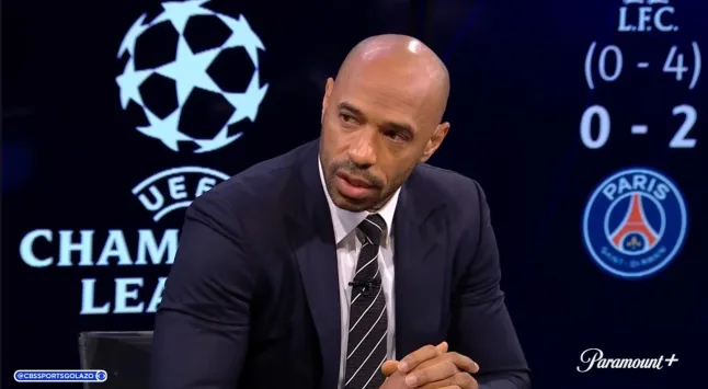 Thierry Henry highlights Arsenal weakness ahead of Champions League game vs Sporting